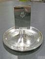 Silver plated ashtray/matchbox holder, Great Western Railway Hotels