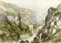 Dovedale from Tissington Spires Looking North, by Edward Price (1800-c1885), c 1868?
